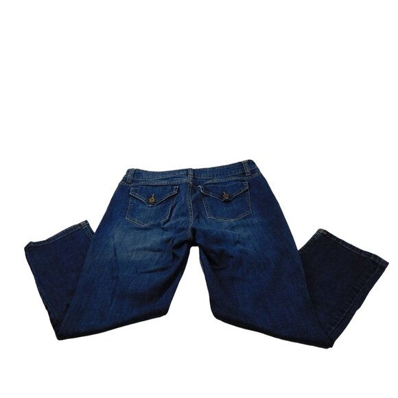 Women's Simple Vera Vera Wang Blue Jeans Sz. 10 - Picture 5 of 9